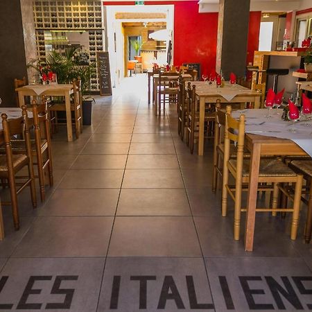 Hôtel Les Italiens Biscarrosse Exterior foto