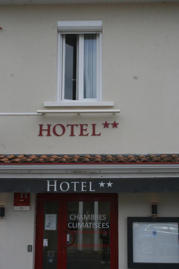 Hôtel Les Italiens Biscarrosse Exterior foto